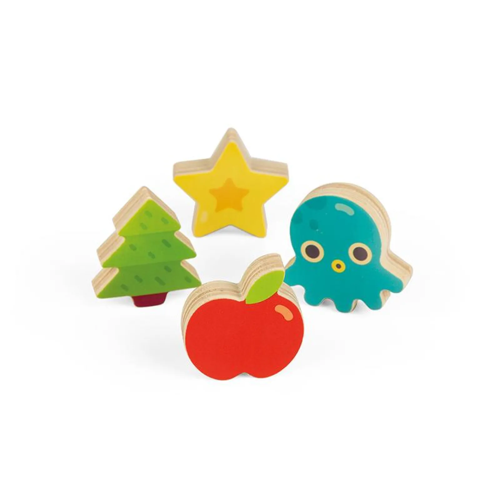Little Helper Wooden Toys & Educational Toys | Baby Gifts | Activity & Educational Toys | Memory Touch Recognition Game | Sensory Toys
