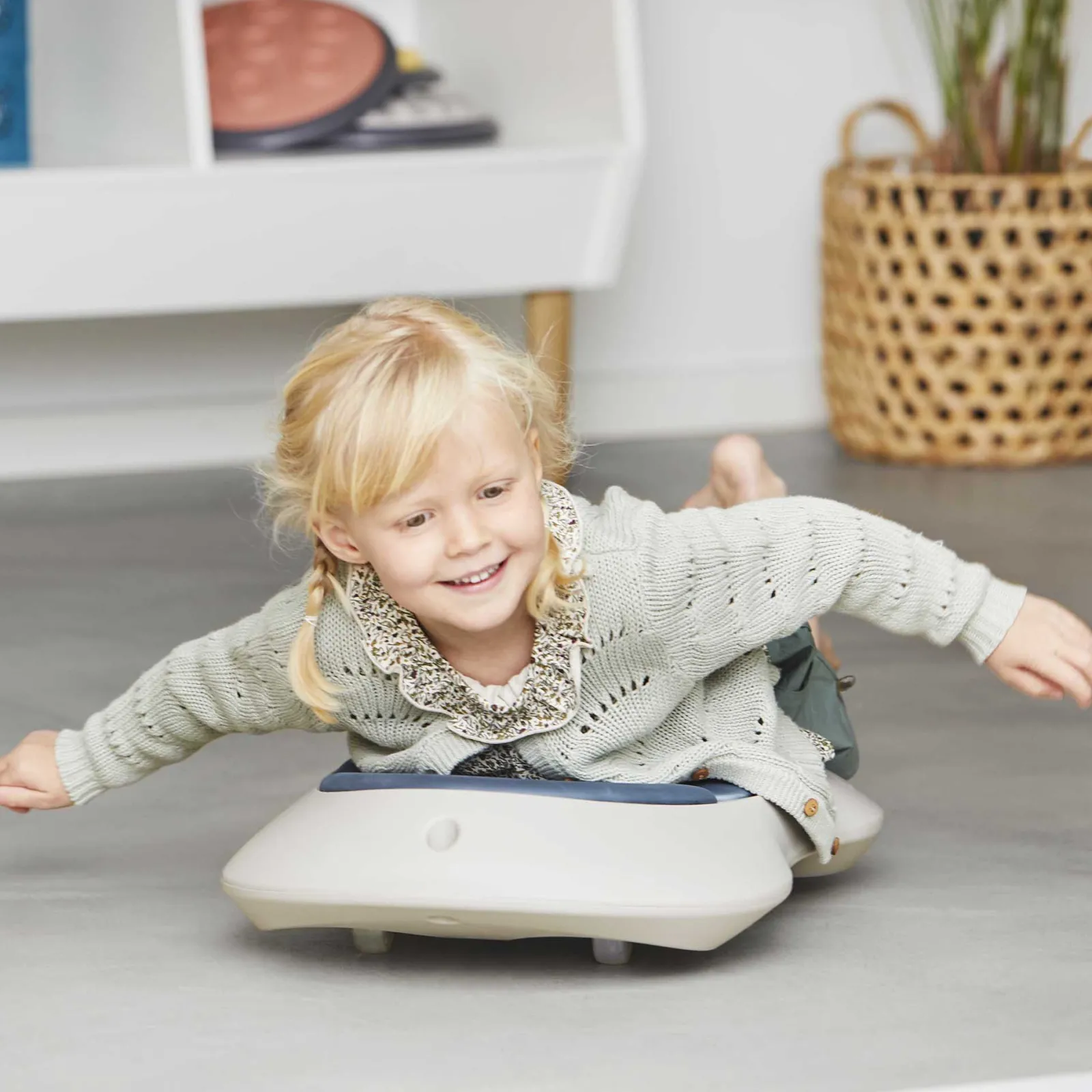 Little Helper Kids Climbing Frames & Activity Toys | Montessori Toys & Products | ADHD & Autism-Friendly Sensory Montessori Gonge Floor Surfer | Nordic Range