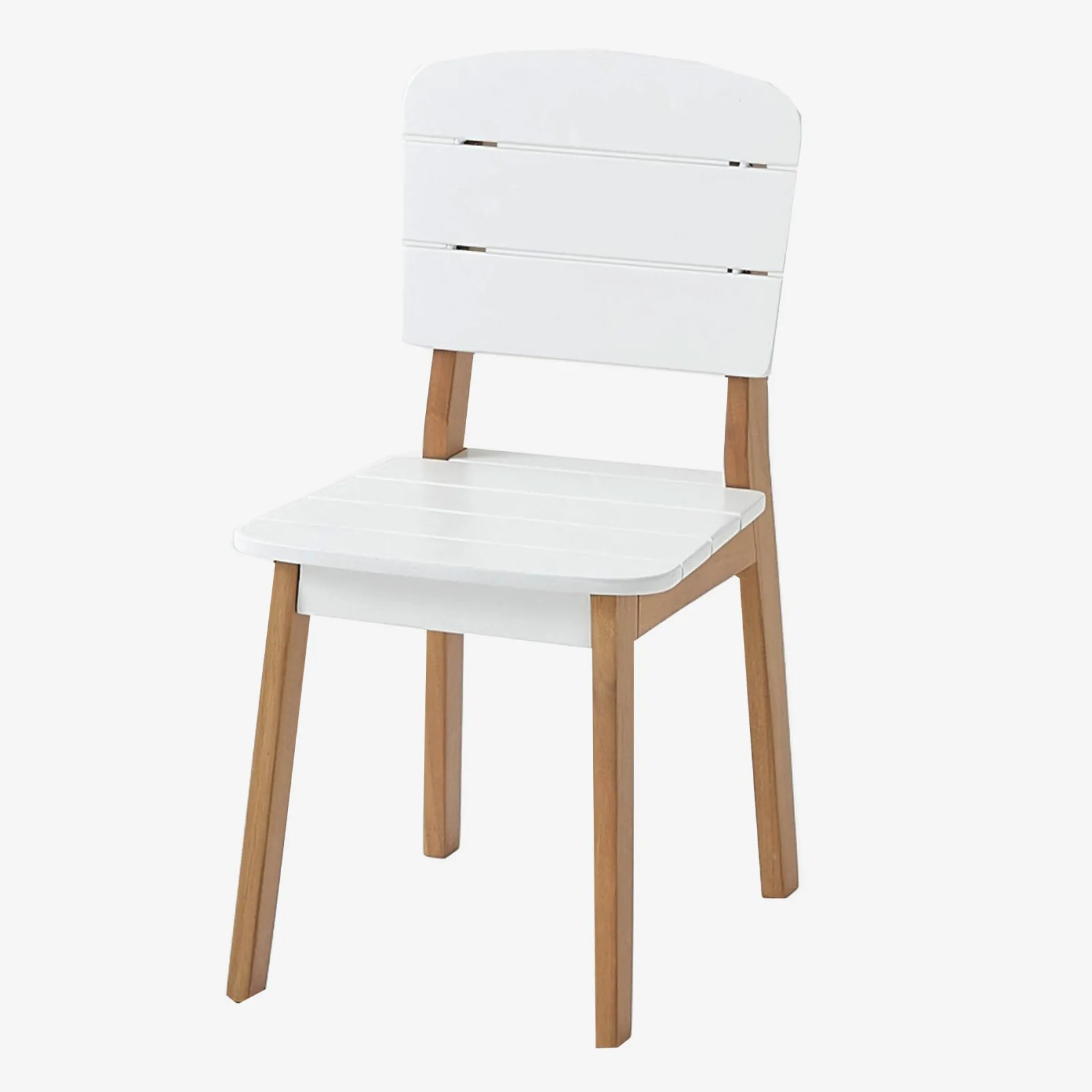 Little Helper Chairs & Stools | Children's Indoor and Outdoor Chair | Chair for Homework Desk | White or Pistachio Green | 3-7 years