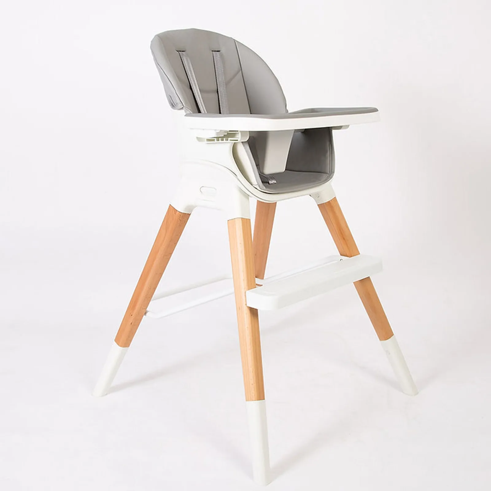 Little Helper High Chairs (wooden) | High Chairs (combination) | Deluxe Montessori 7-in-1 High Chair & Tray | Low Chair | Booster Seat | Stool | Grey Cushion | 6m+