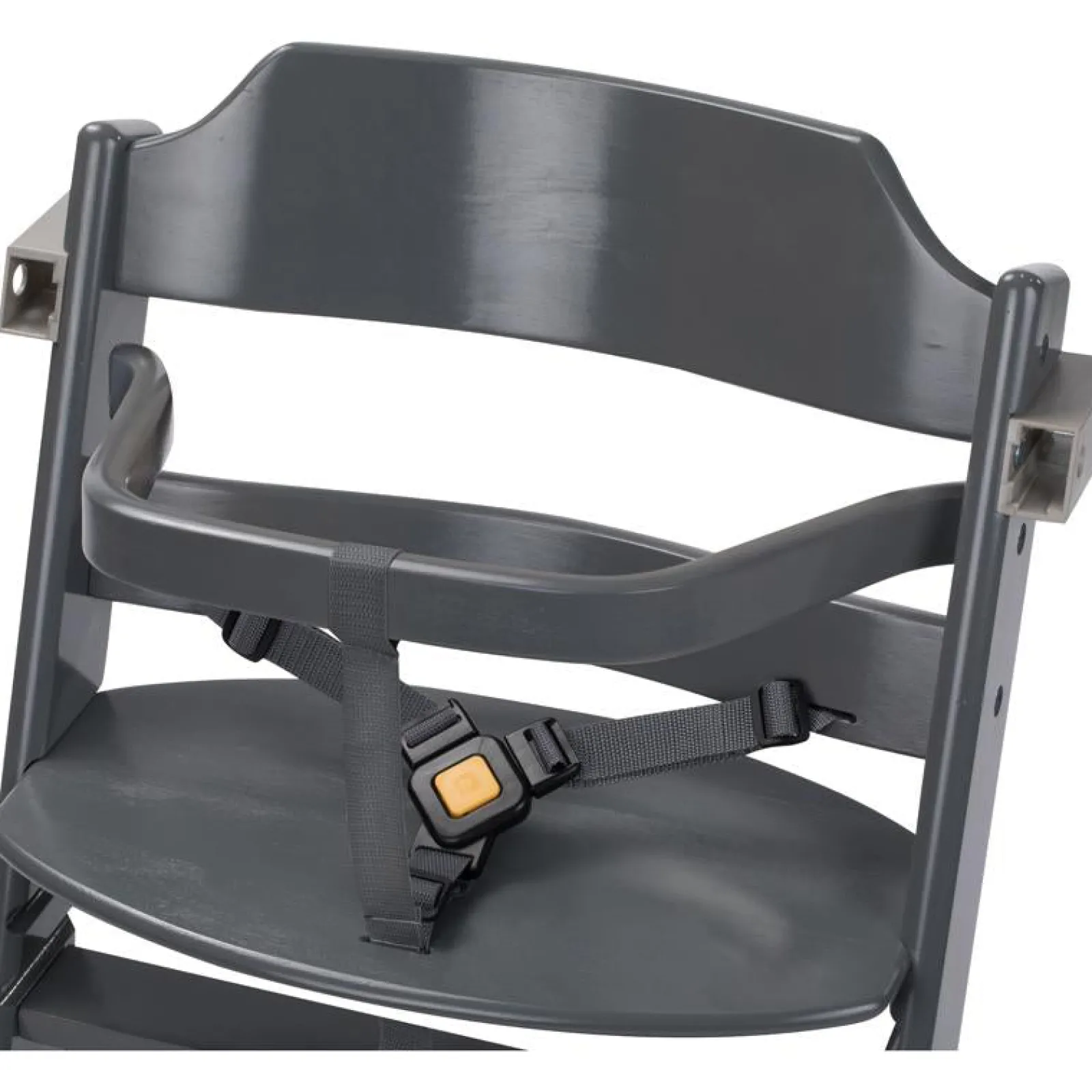 Little Helper High Chairs (wooden) | High Chairs (combination) | Grow-with-Me 3-in-1 Adjustable Height Wooden High Chair & Tray | Warm Grey | 6m - 10 years