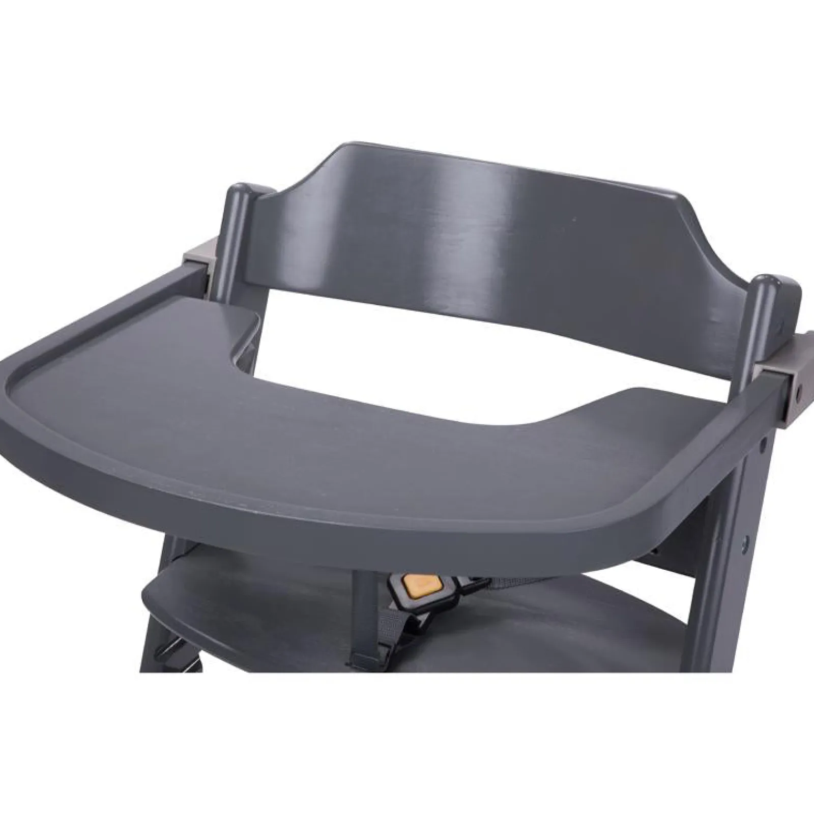 Little Helper High Chairs (wooden) | High Chairs (combination) | Grow-with-Me 3-in-1 Adjustable Height Wooden High Chair & Tray | Warm Grey | 6m - 10 years