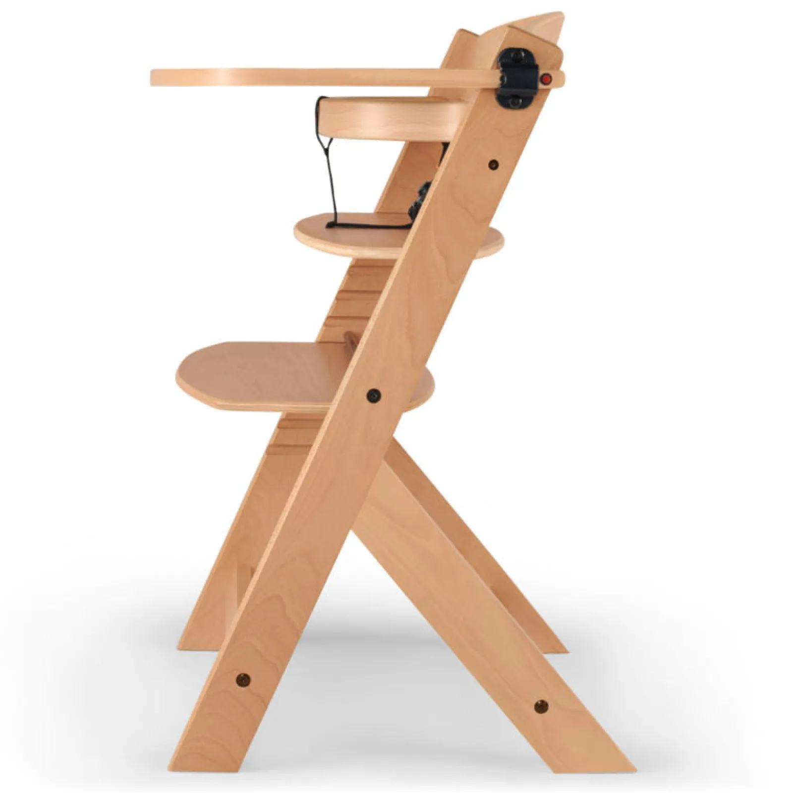 Little Helper High Chairs (wooden) | Grow-with-Me Modern Eco-Wooden Highchair & Tray | Height Adjustable | Desk Chair | Natural | 6m - 10 years