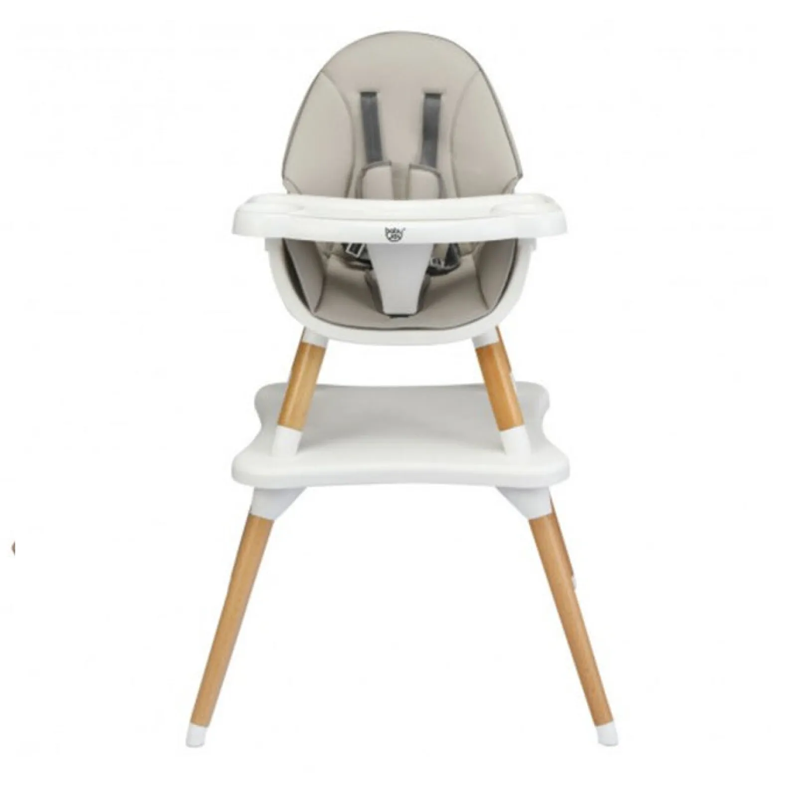 Little Helper High Chairs (wooden) | High Chairs (combination) | 4-In-1 Grey Wooden Baby High Chair | Low Chair | Table & Chair Set