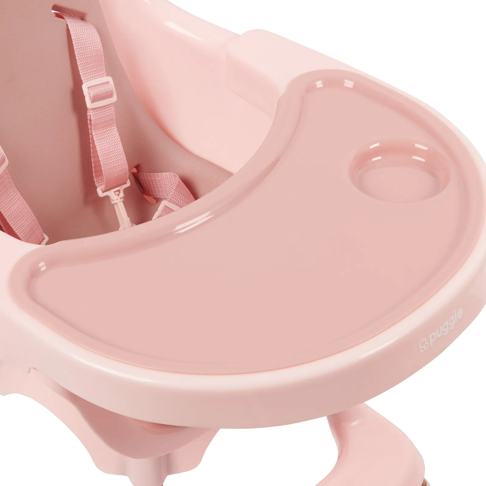 Little Helper High Chairs (wooden) | High Chairs (plastic) | 5-in-1 Grow-with-me Baby High Chair | 5-Point Harness | Booster Seat | Low Chair | Rose | 6m - 5 Years