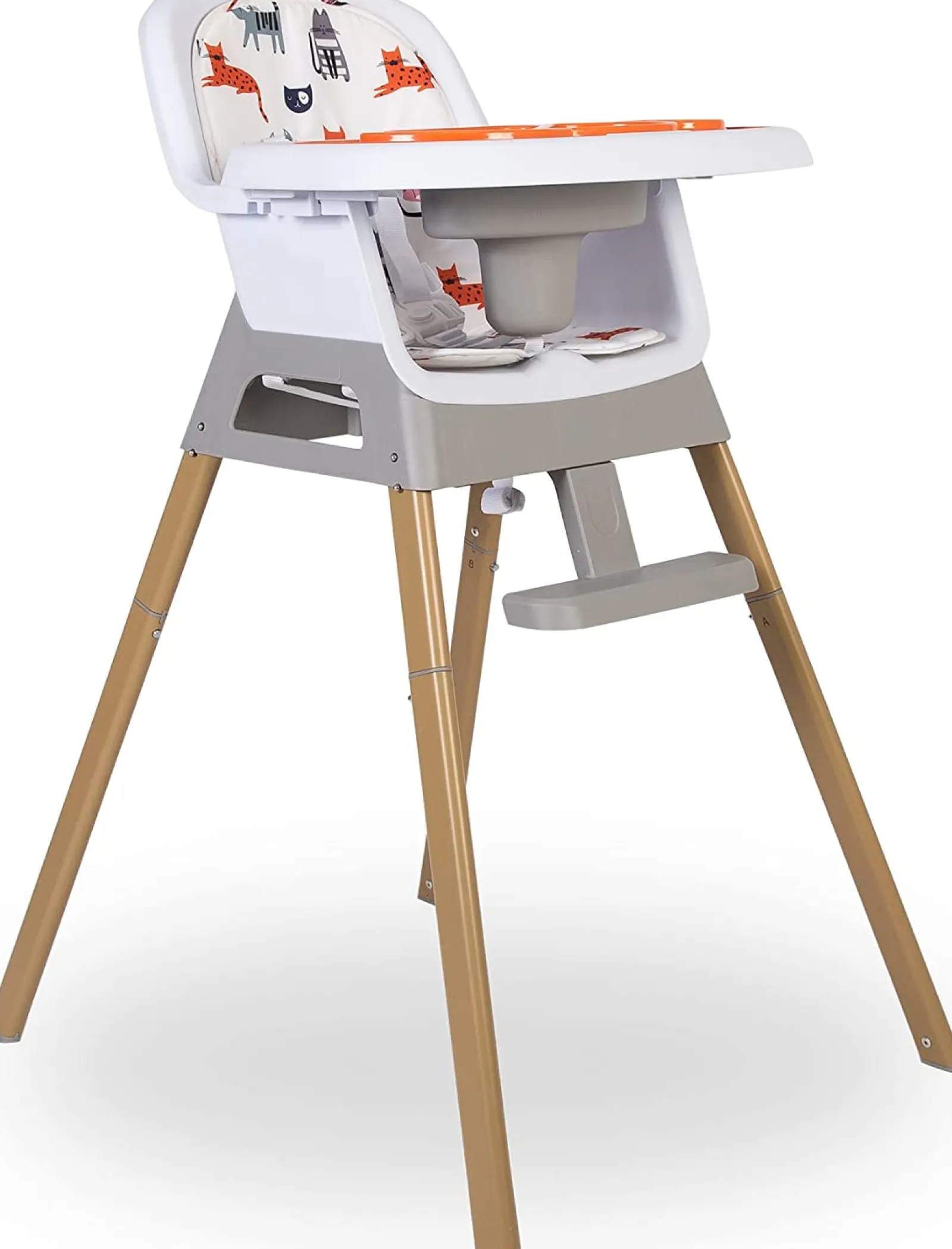 Little Helper High Chairs (wooden) | High Chairs (combination) | 4-in-1 Grow-with-Me Baby High Chair, Low Chair & Booster Seat for Chairs | 6 months - 6 years