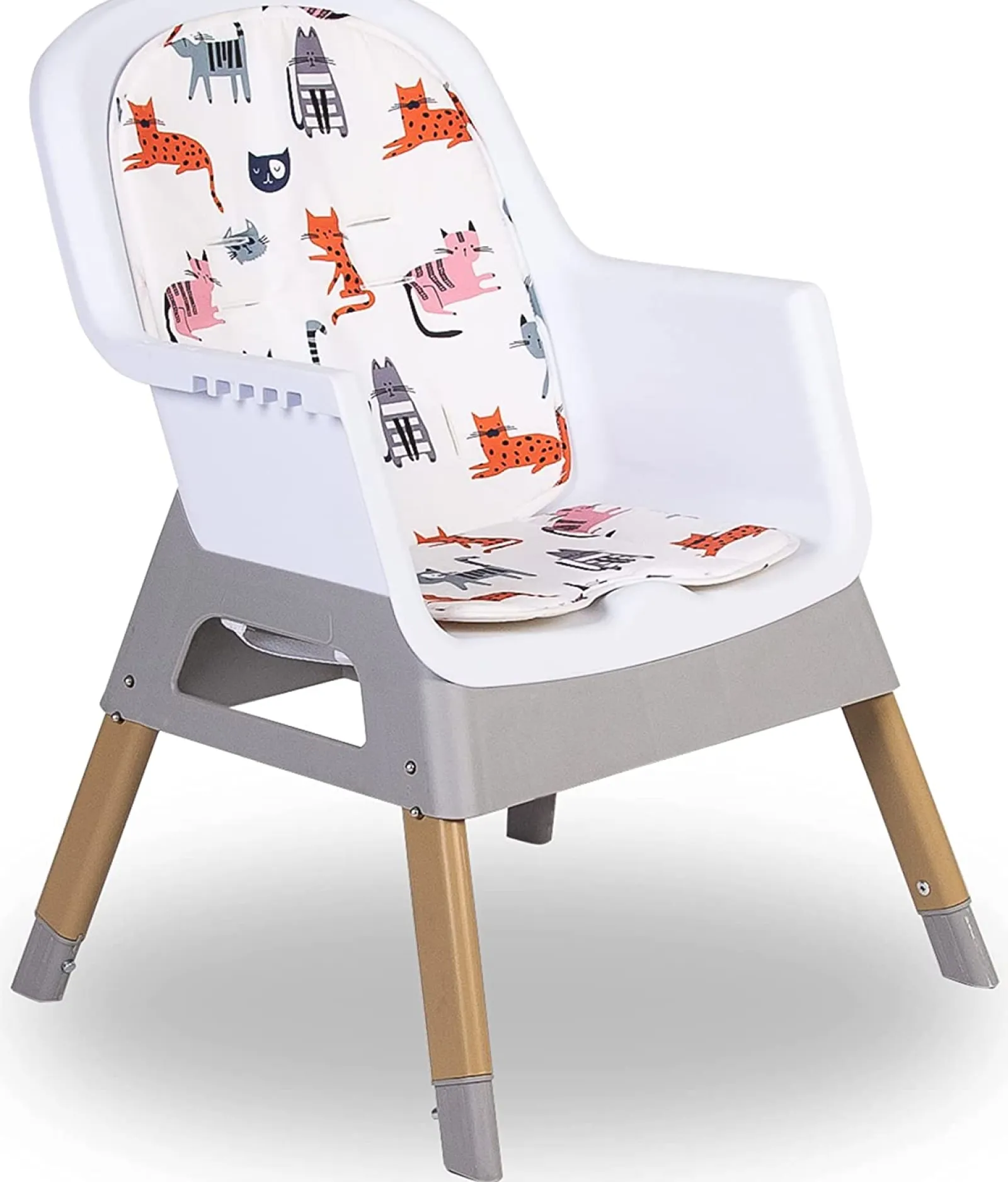 Little Helper High Chairs (wooden) | High Chairs (combination) | 4-in-1 Grow-with-Me Baby High Chair, Low Chair & Booster Seat for Chairs | 6 months - 6 years