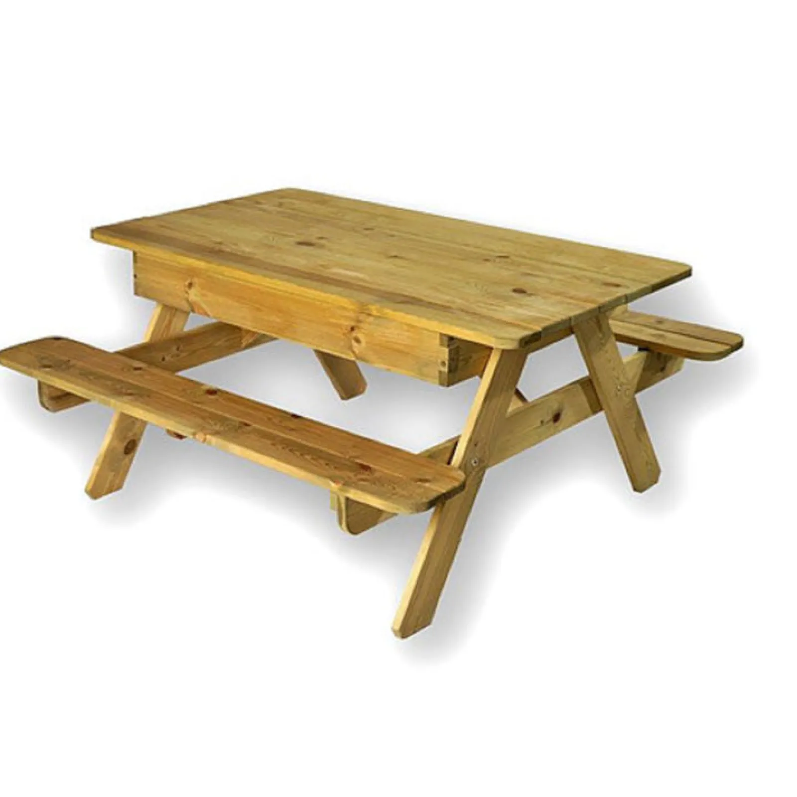 Little Helper Sand & Water Table & Sandpits & Mud Kitchens | Kids Premium & Heavy duty 3-in-1 Pre-Treated Eco Conscious Wooden Sandpit and 4 Seater Picnic Bench | 1 Year+