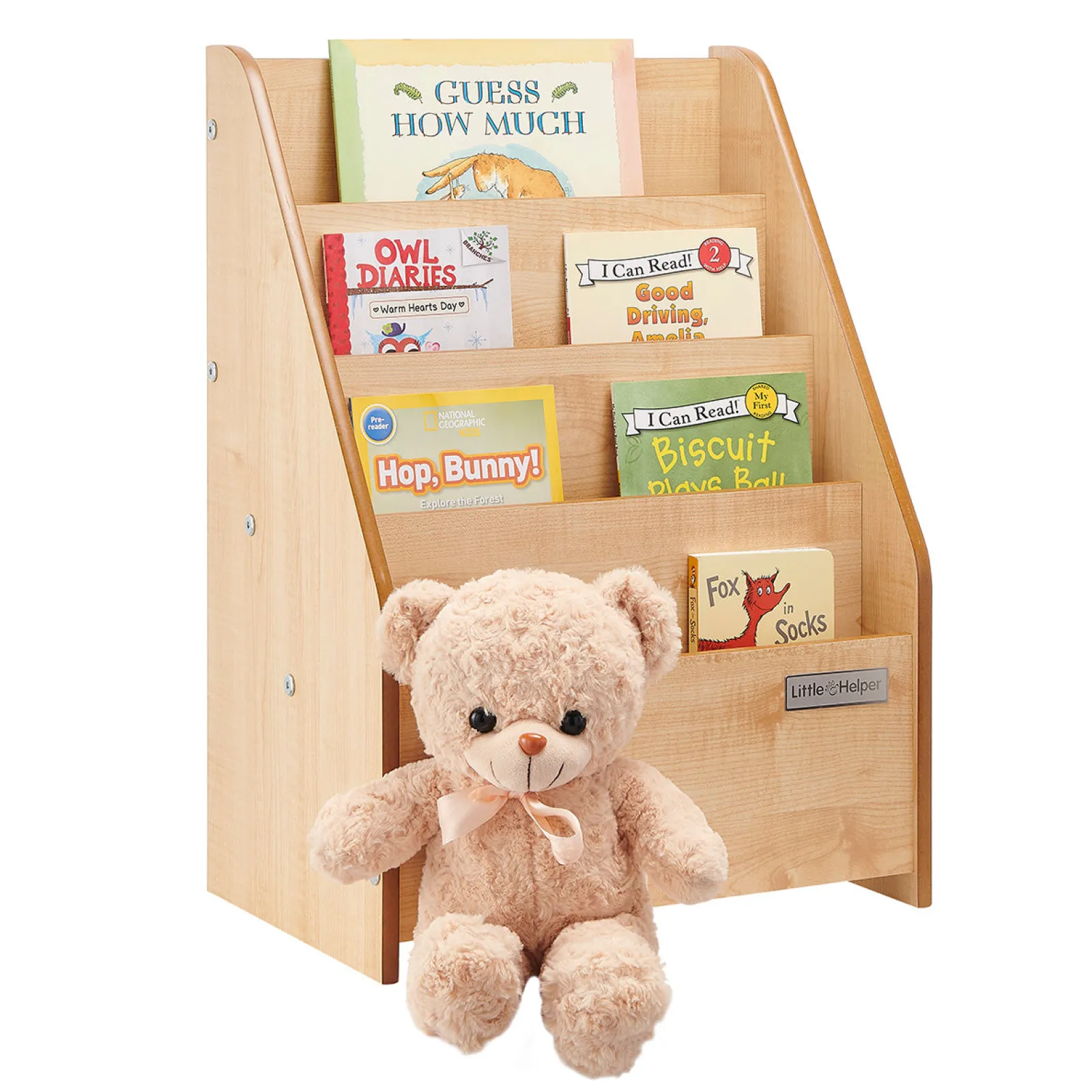 Little Helper Montessori Toys & Products | Bookcases & Kids Bookshelves | Montessori BookCase | Childrens Bookcase | Kids Bookshelf | Natural