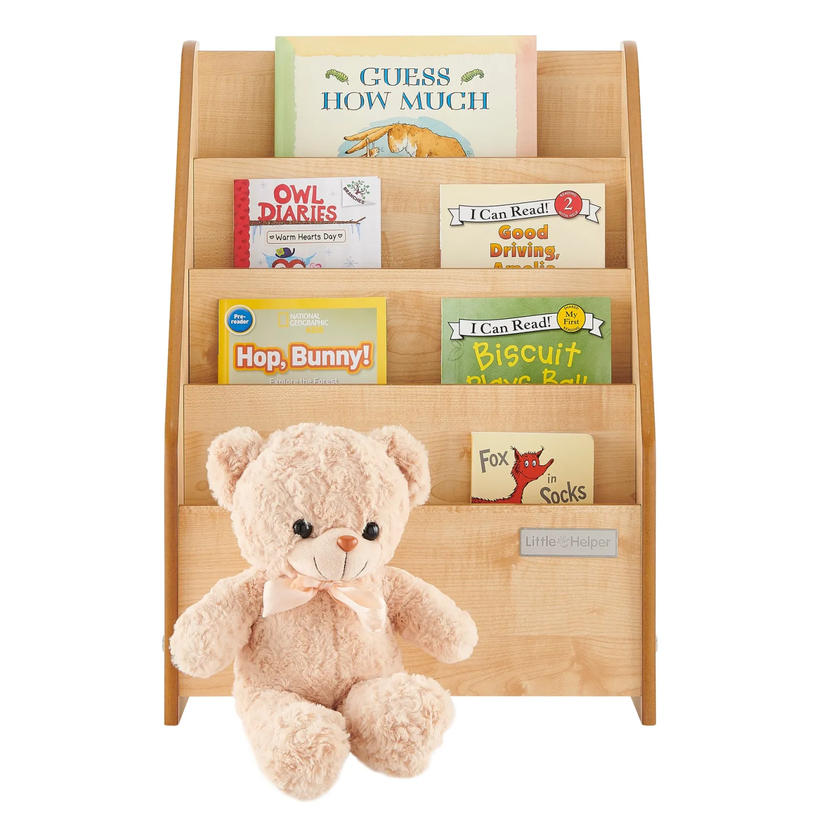Little Helper Montessori Toys & Products | Bookcases & Kids Bookshelves | Montessori BookCase | Childrens Bookcase | Kids Bookshelf | Natural