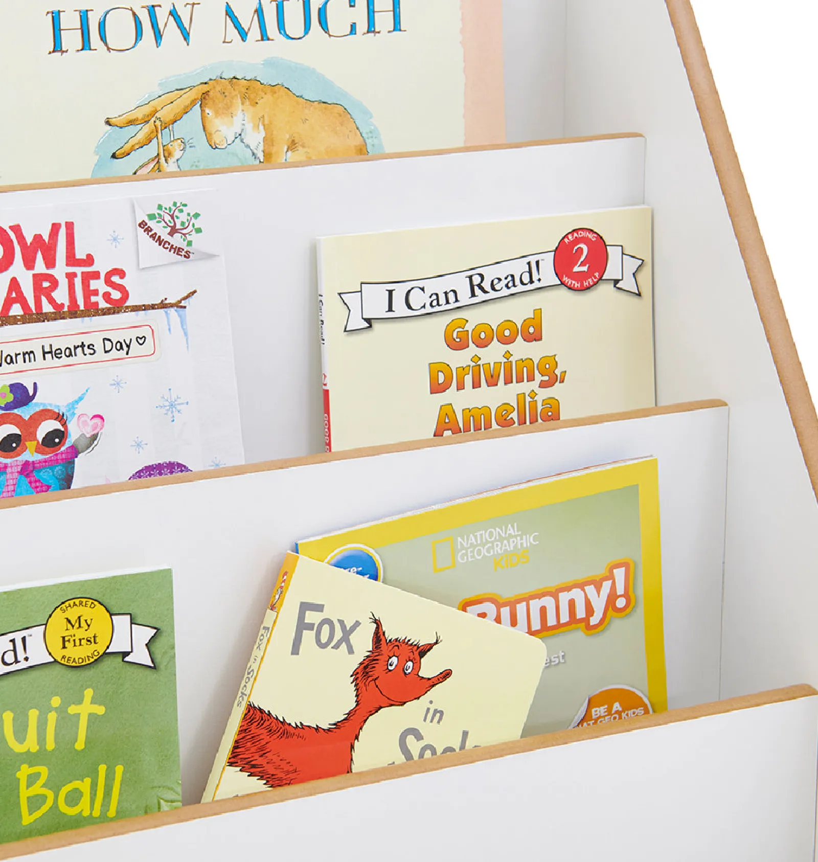 Little Helper Montessori Toys & Products | Bookcases & Kids Bookshelves | Montessori BookCase | Childrens Bookcase | Kids Bookshelf | White