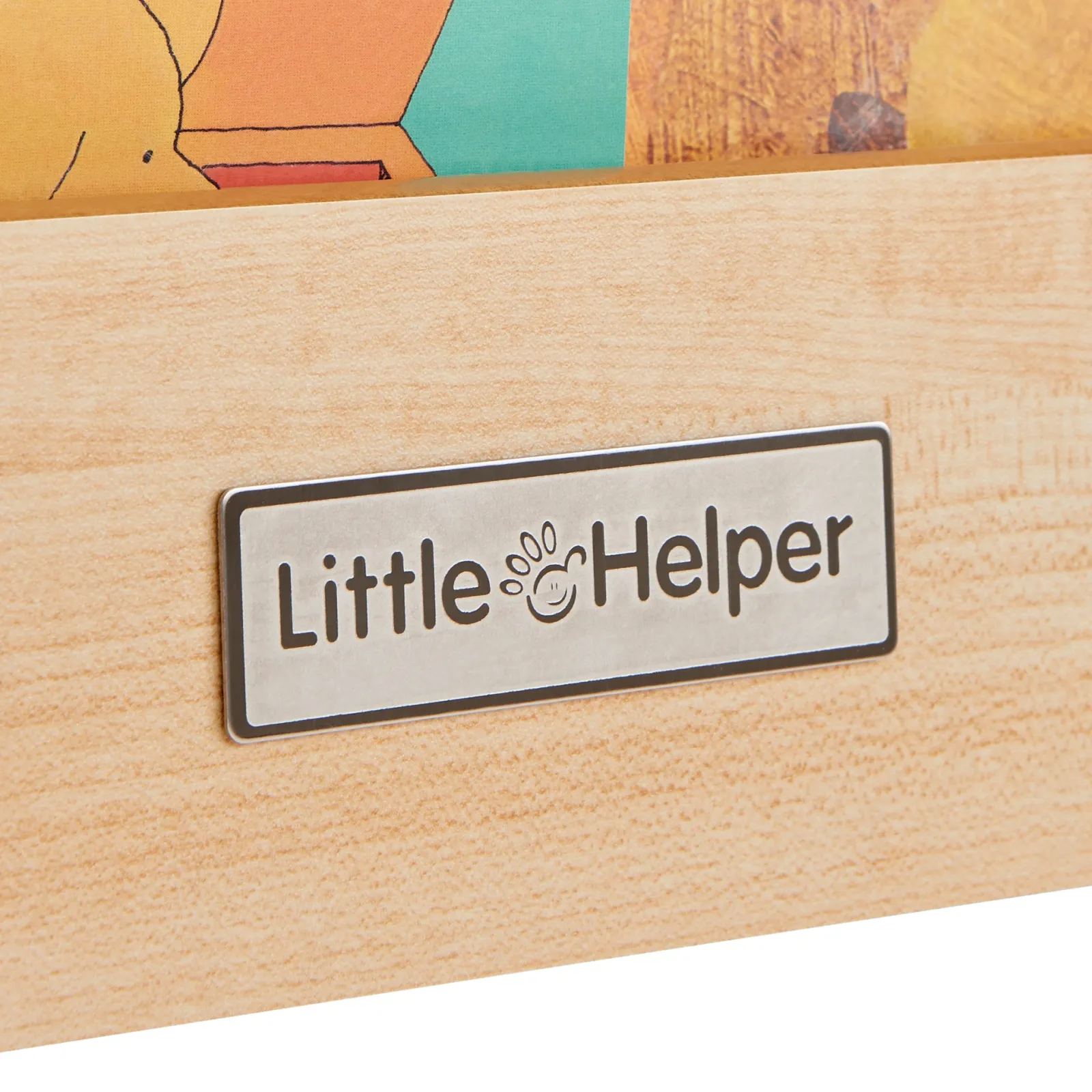 Little Helper Montessori Toys & Products | Bookcases & Kids Bookshelves | Montessori Small Bookcase | Kids Mini Bookcase | Portable Book Shelf | Double Sided | Bookshelf | Natural