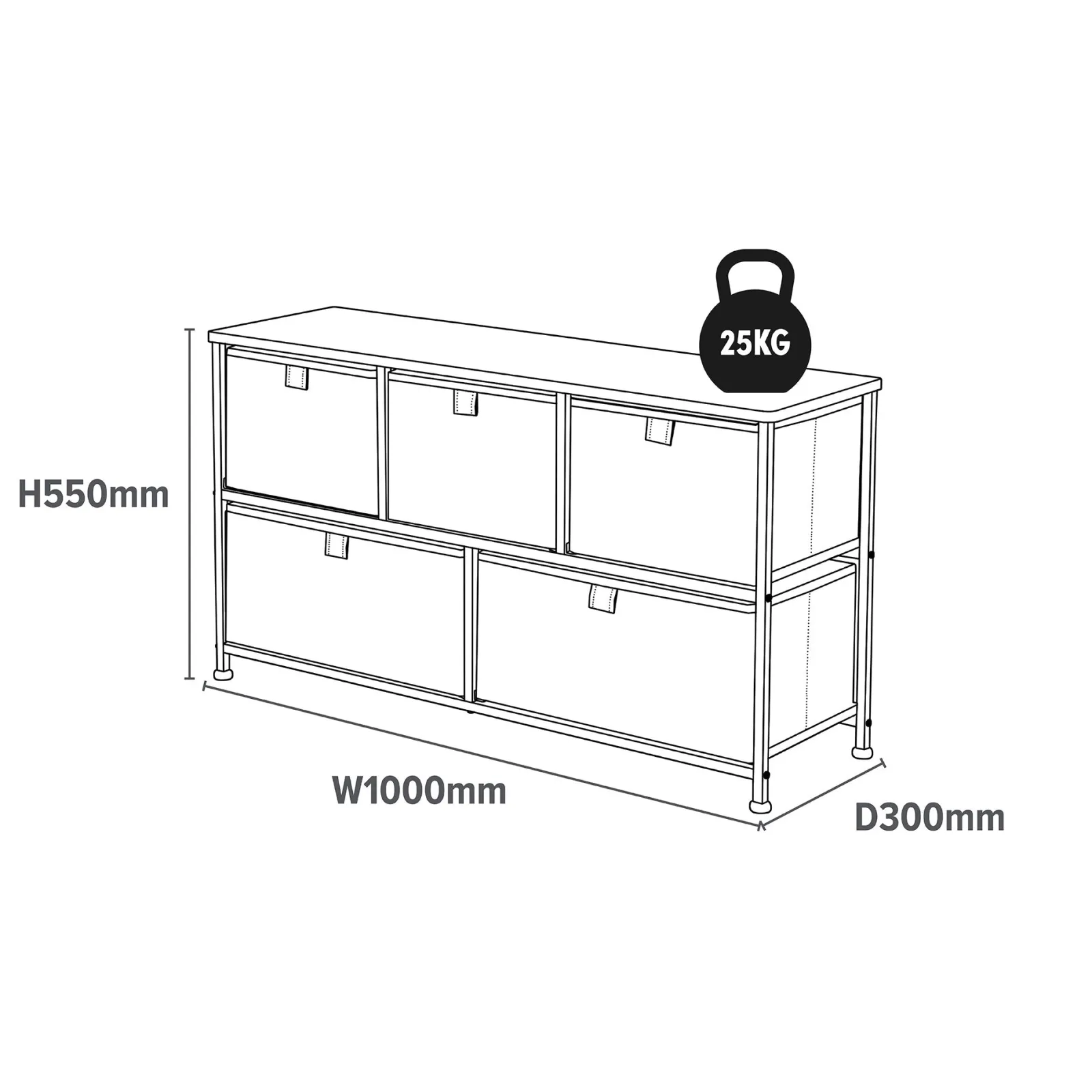 Little Helper Montessori Toys & Products | Toy Storage Units | Montessori Jungle Safari Toy Storage with Large Drawers | Children's Toy Box | Bench Seat