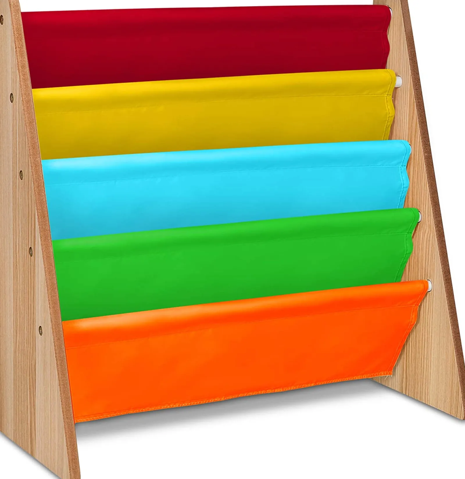 Little Helper Montessori Toys & Products | Bookcases & Kids Bookshelves | Montessori Sling BookCase | Childrens Bookcase | Kids Bookshelf | Choice of Colours | Washable