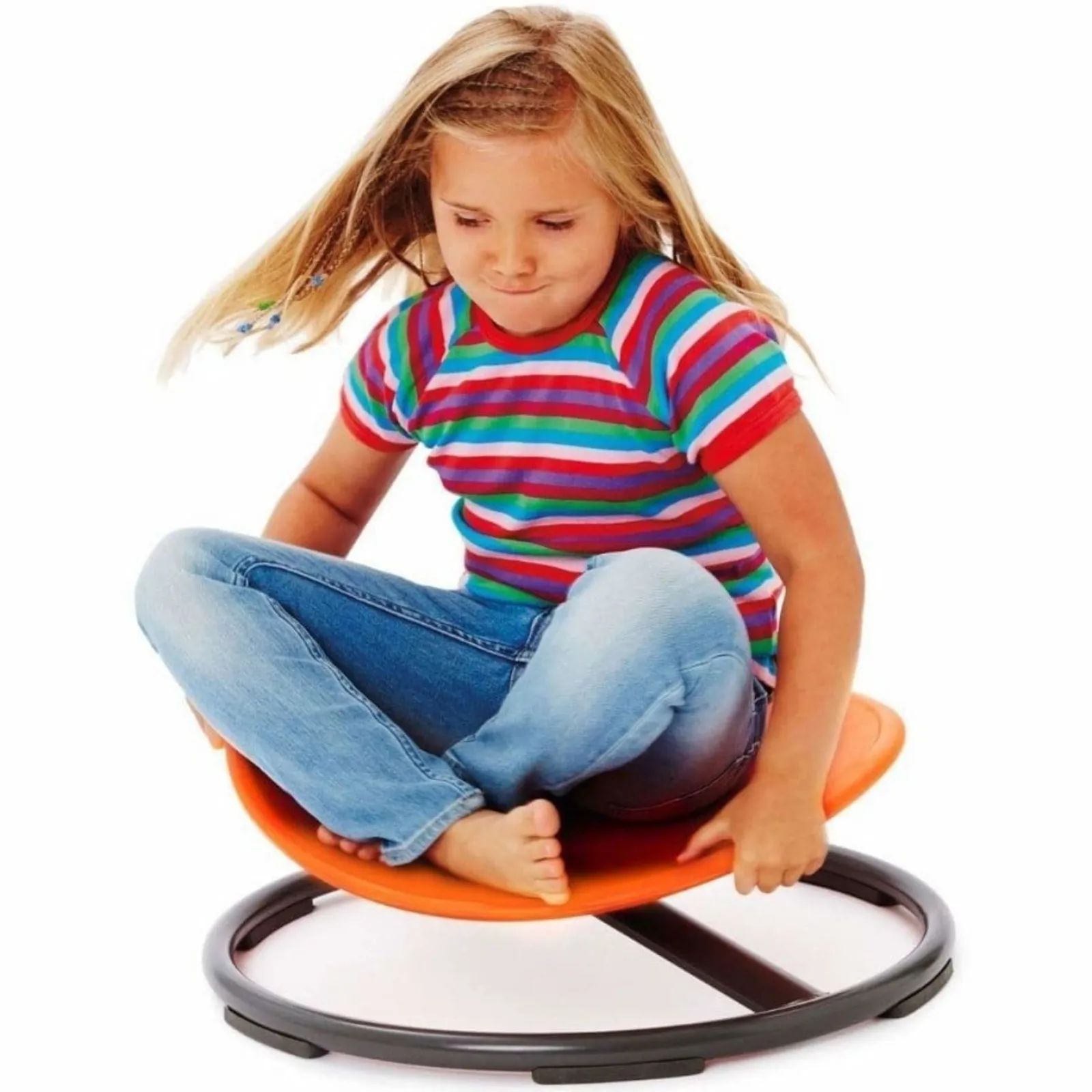 Little Helper Montessori Toys & Products | Rocking Horses | Official Autism-Friendly Spinning Gonge Carousel | Sensory Stimulating Activity Toy | 3-10 Years