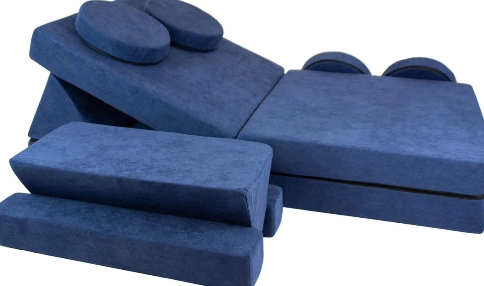 Little Helper Soft Play Sets & Crawl & Climb | Soft Play Sets & Crawl And Climb Equipment | 10 Piece Montessori Modular Soft Play Set | Foam Building Blocks | Sofa Chair | 3 Colour Choices