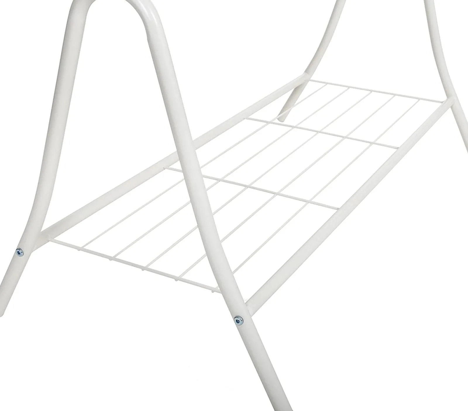 Little Helper Clothes Rail & Dressing Up Rails | Kids Clothes Rail | Princess Themed Montessori Dressing up Rail with Shoe Rack | White | 1.73m High