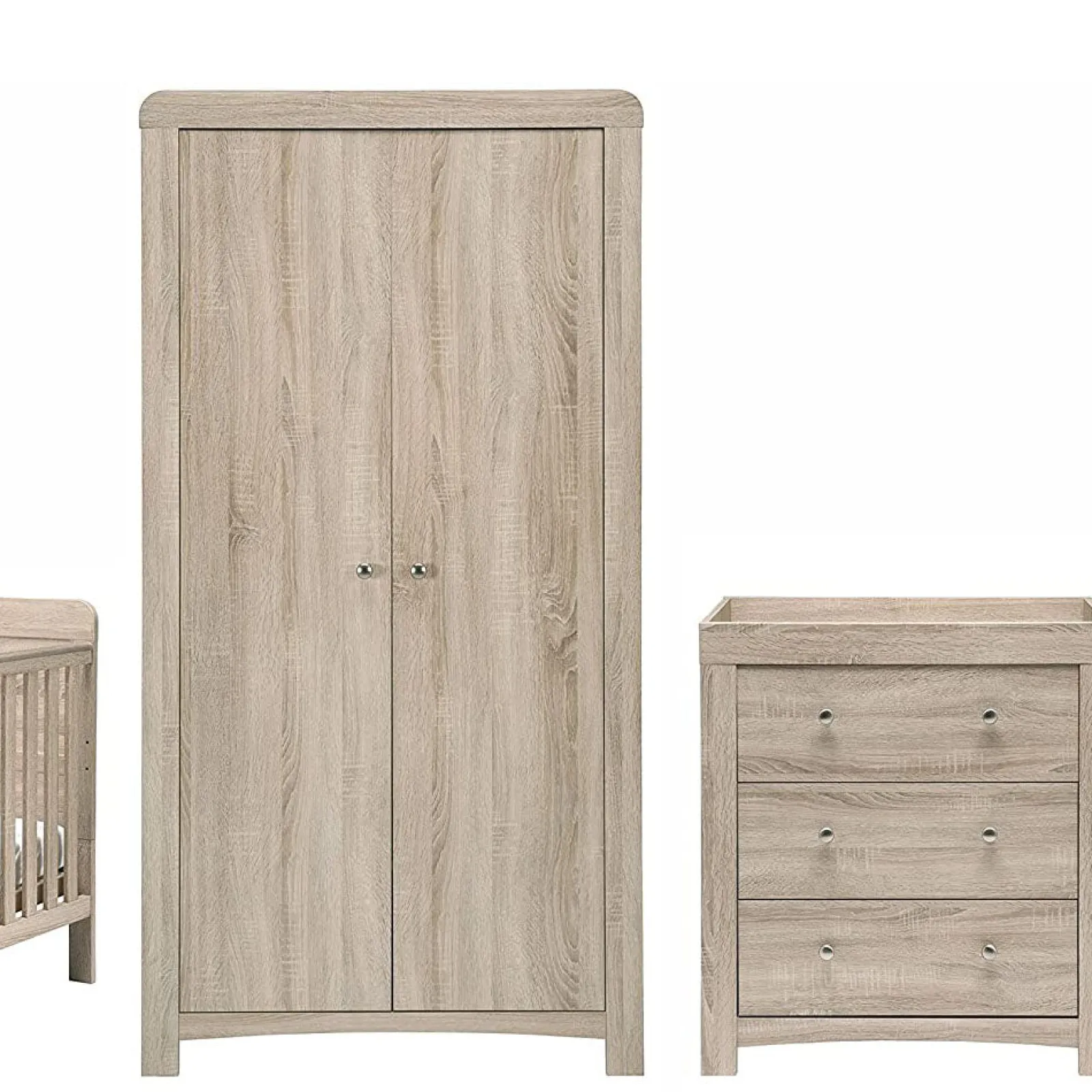 Little Helper Changing Units & Changing Tables & Dressers | Silkworm | Chest of Drawers | Baby Changing Unit | Washed Wood | Grey