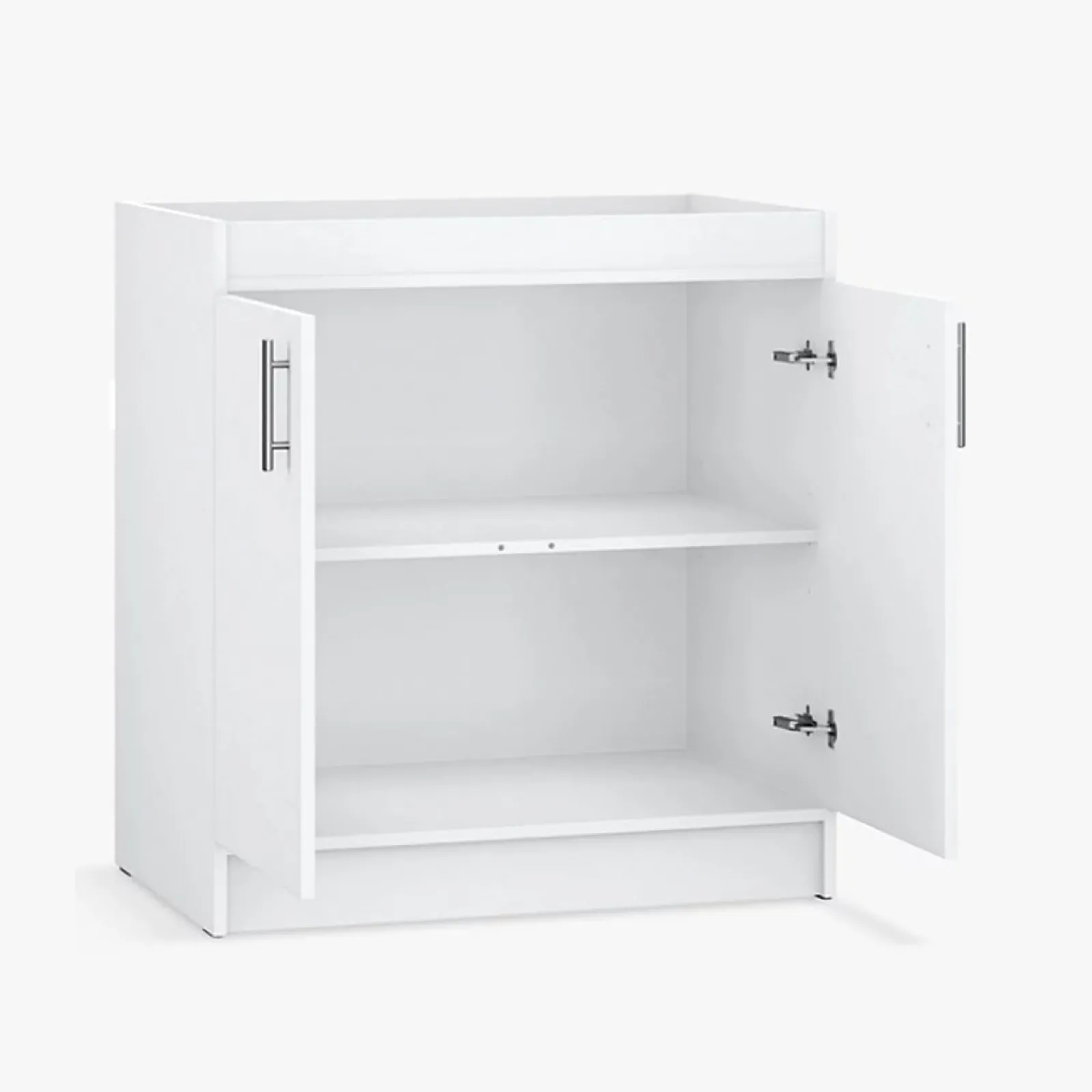 Little Helper Changing Units & Changing Tables & Dressers | Sleek & Slim Scratch-Resistant Baby Changing Unit cum Dresser | Cupboards with Large Shelves | White