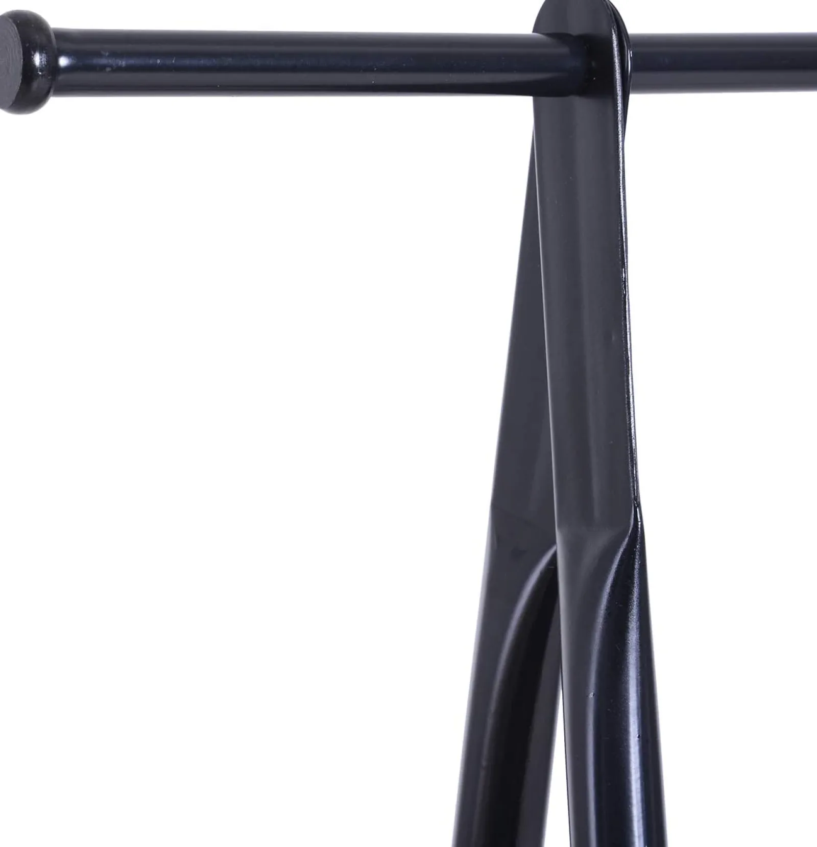 Little Helper Clothes Rail & Dressing Up Rails | Kids Clothes Rail | Sleek Steel Dressing Rail with Shoe Rack | Charcoal Grey | 1.5m High