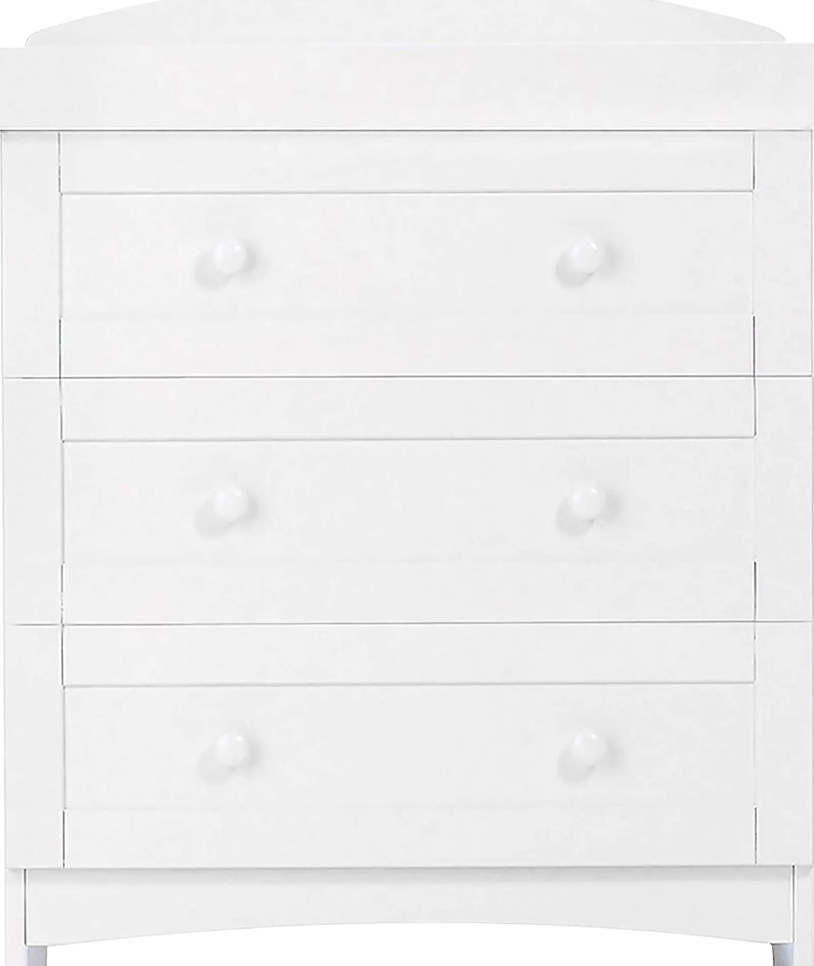 Little Helper Changing Units & Changing Tables & Dressers | Sunshine Dresser | Eco-Friendly Chest of Drawers | Baby Changing Station | Bright White