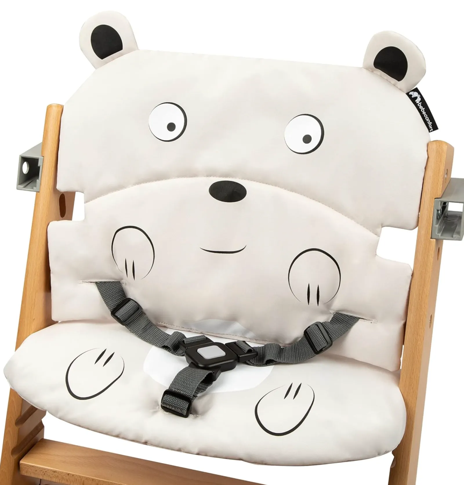 Little Helper High Chair Accessories & Inserts & Splash Mats & Cushions & Inserts | Super Soft & Padded High Chair Insert | Fully Washable | Compatible with Grow with Me High Chairs | Soft Grey