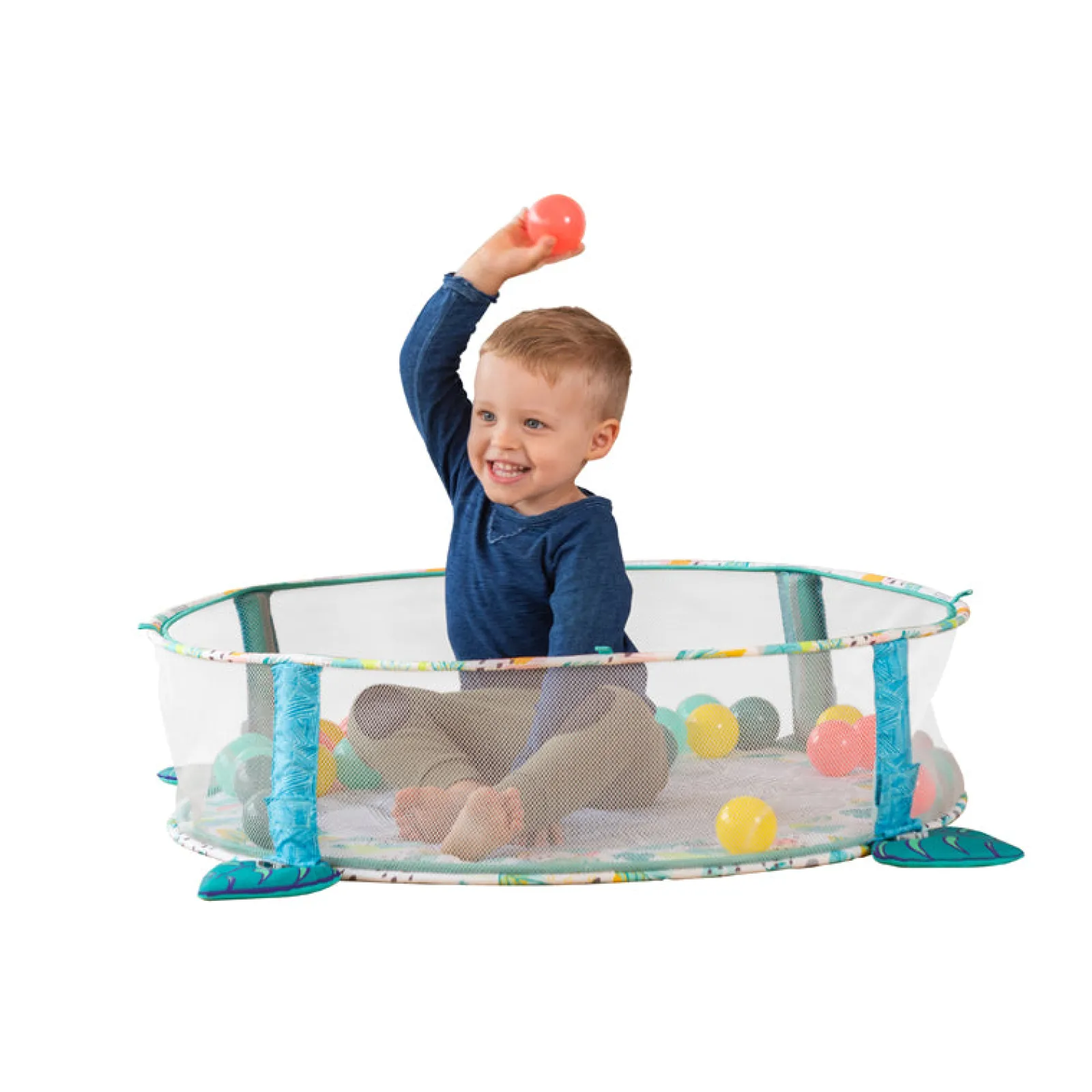 Little Helper Ball Pits & Ball Pools | Baby Play Gyms & Tummy Time & Activity Centres | Tropical Treetops | 3-in-1 Jumbo Activity Gym & Ball Pit | Baby Activity Gym | Baby Play Mat | Baby Gym