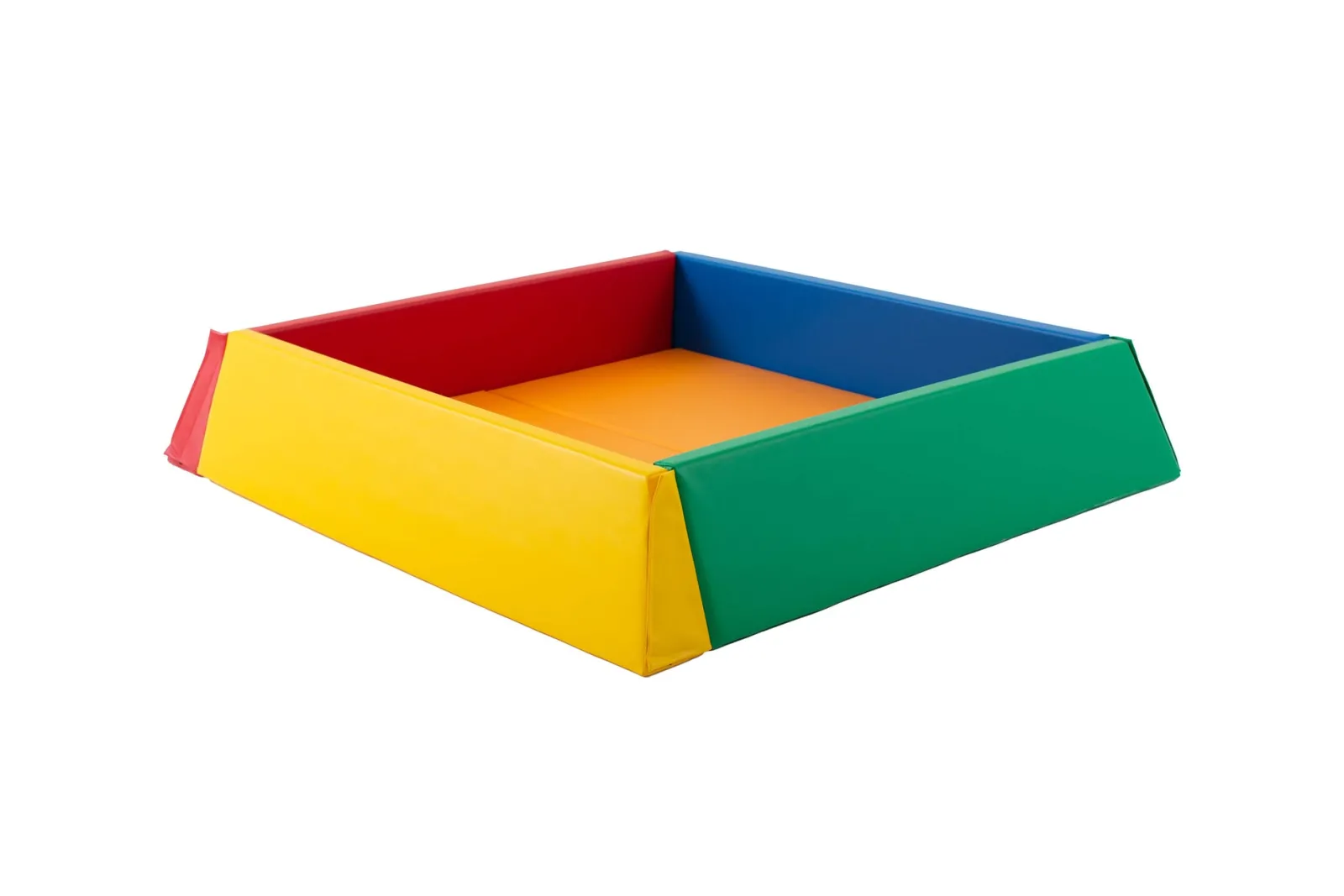 Little Helper Baby Play Gyms & Tummy Time & Activity Centres | X-Large Montessori Ball Pit Soft Play Set | Ball Pool with Inner Floor Mat | 1.58m Square | Primary Colours | 3m+