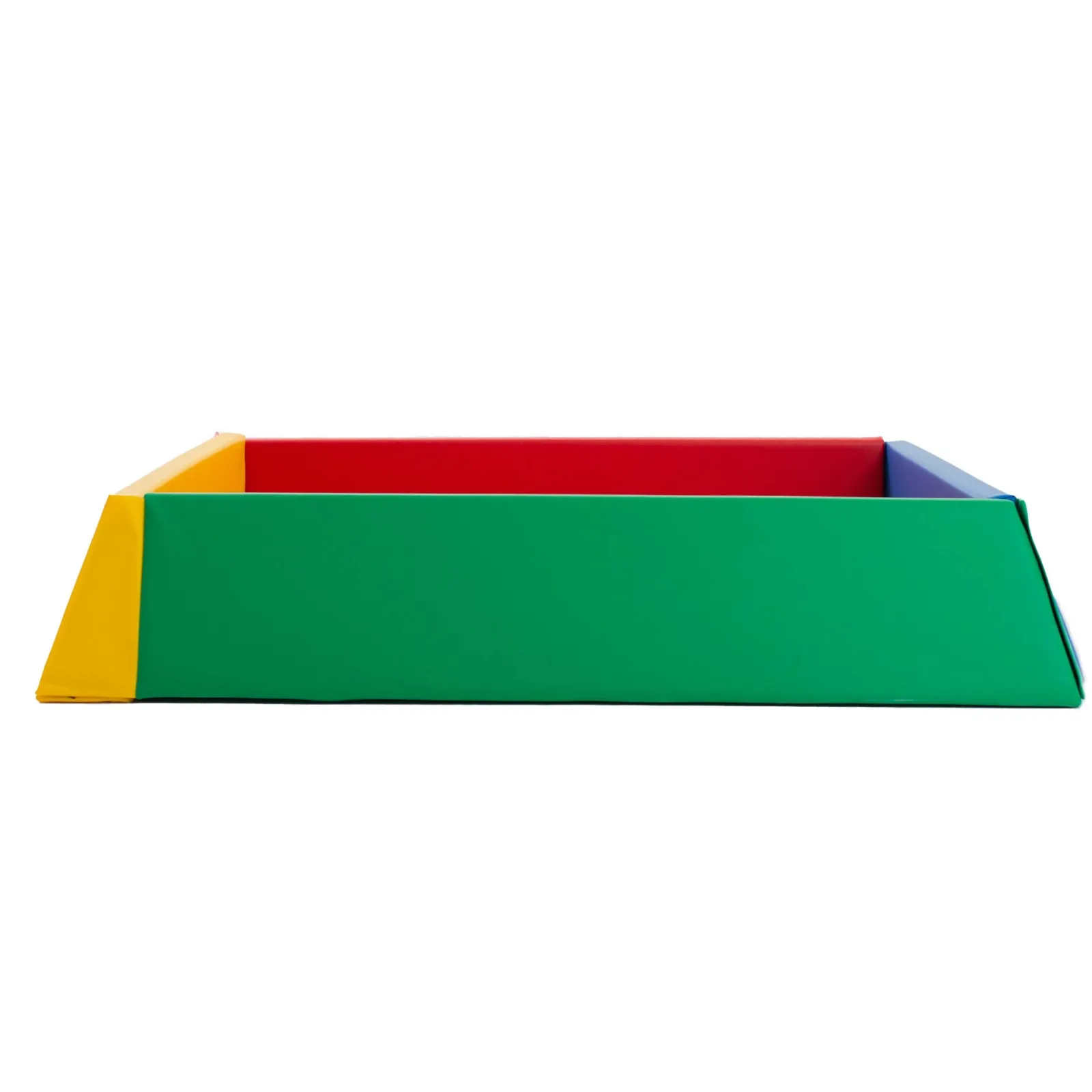 Little Helper Baby Play Gyms & Tummy Time & Activity Centres | X-Large Montessori Ball Pit Soft Play Set | Ball Pool with Inner Floor Mat | 1.58m Square | Primary Colours | 3m+